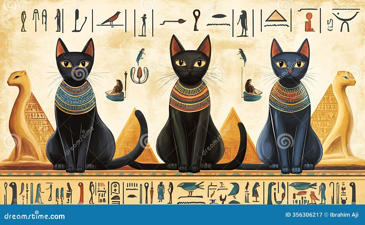 Los gatos en el Antiguo Egipto: historia de una adoración milenaria